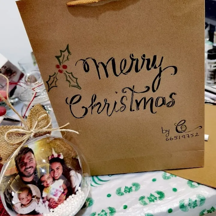 Christmas tree customized ornaments