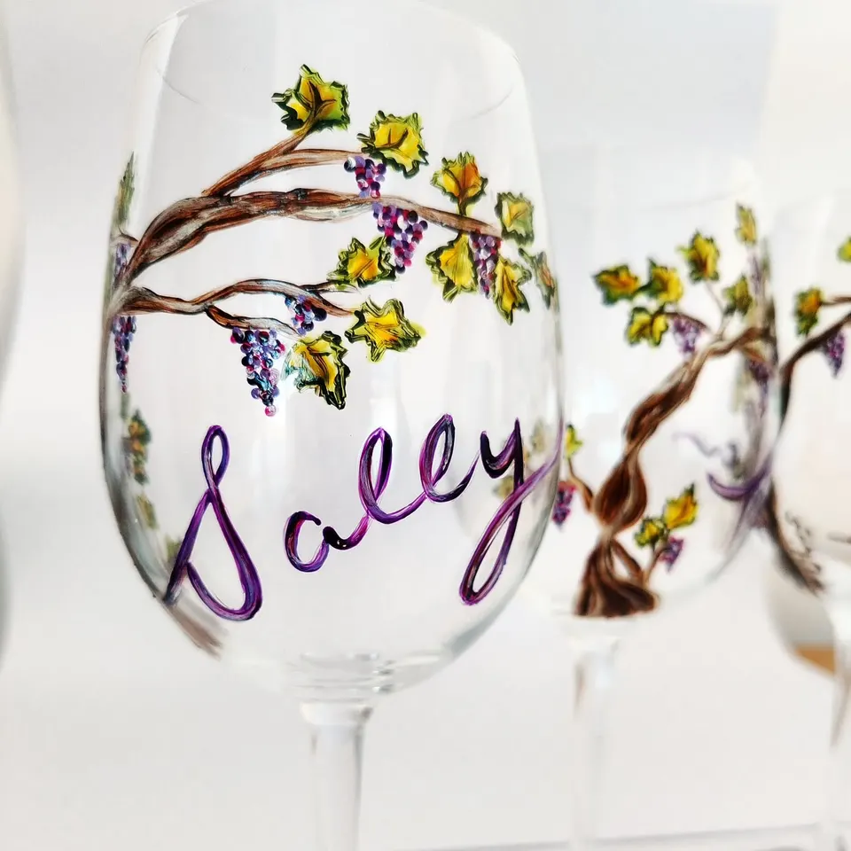 Rooted in Love: Vine Glasses