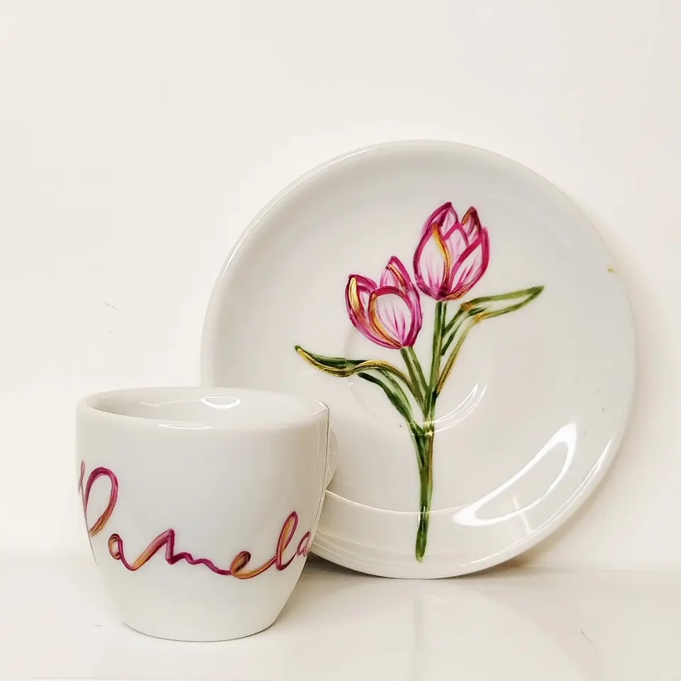 Tulip Cup & Saucer