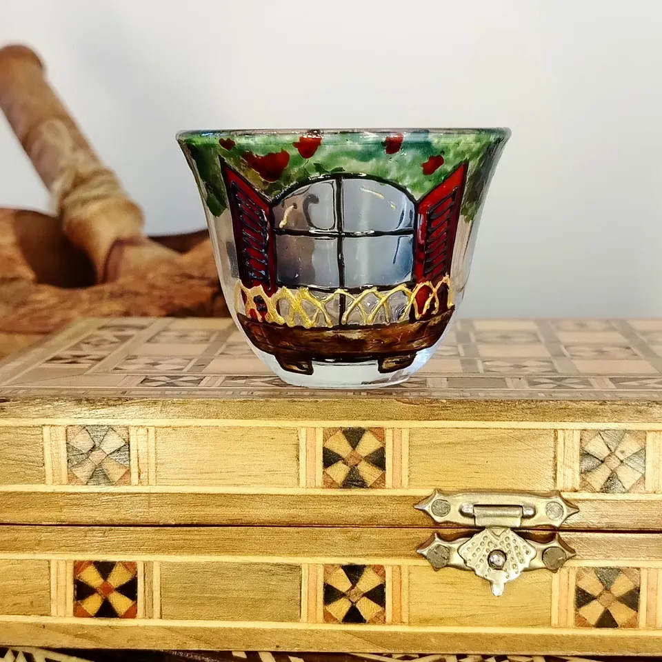 I Am Lebanese: Tarbouch Glass