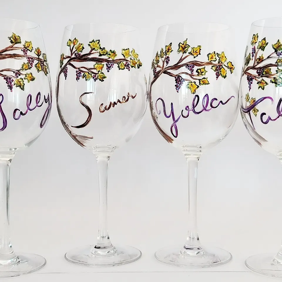 Rooted in Love: Vine Glasses