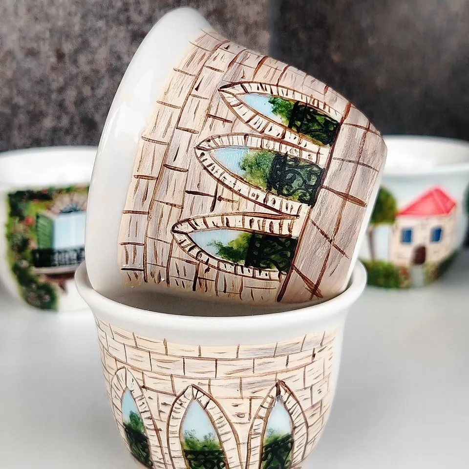 Lebanese Arches Cups