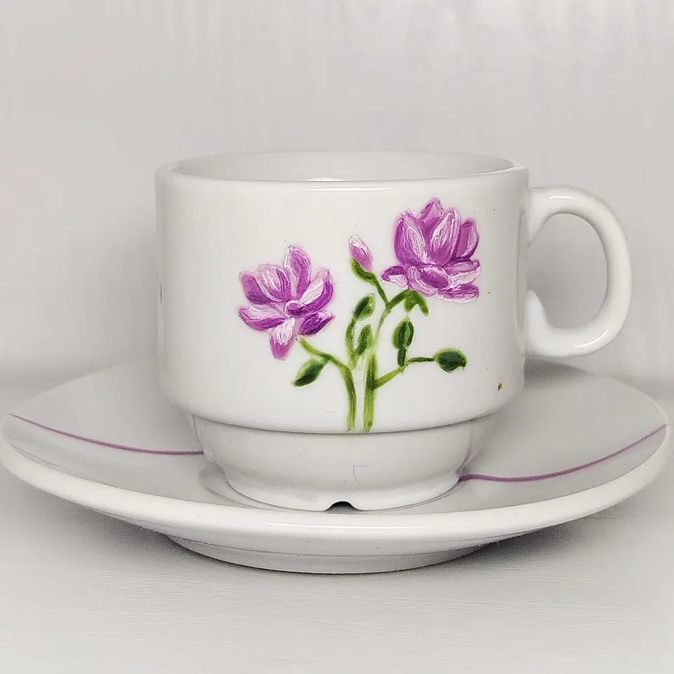Purple Roses Cup
