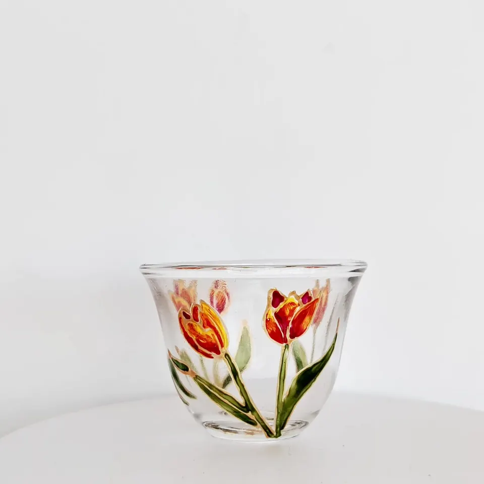 Spring Tulip Glasses