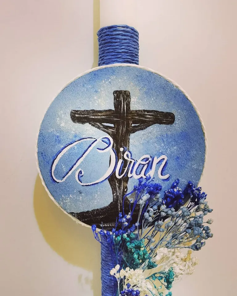 Palms Day Candle for Biran