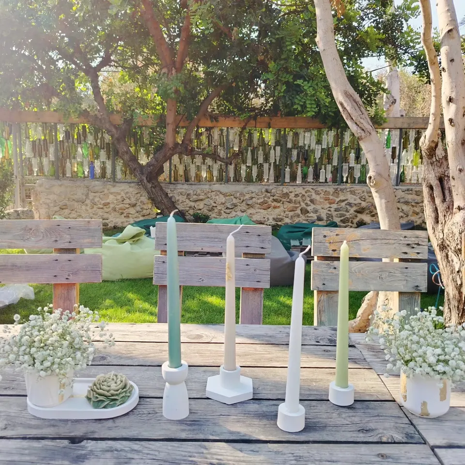 Garden Celebration Setup