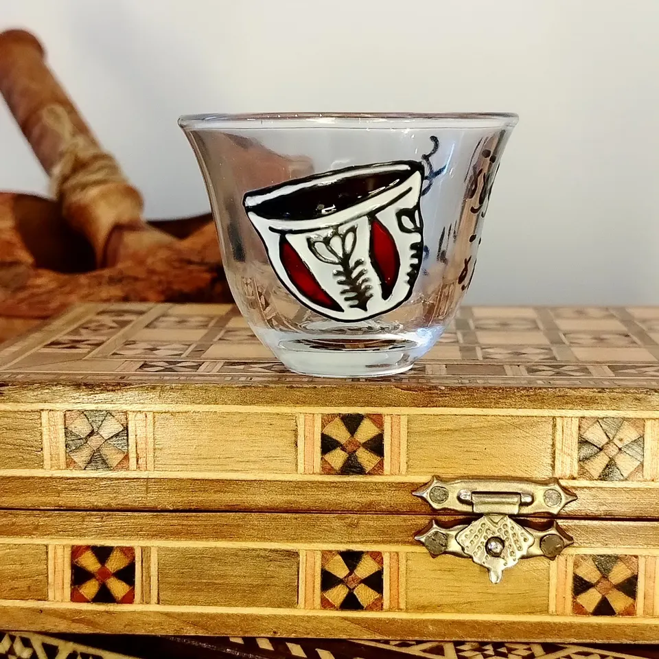 I Am Lebanese: Tarbouch Glass