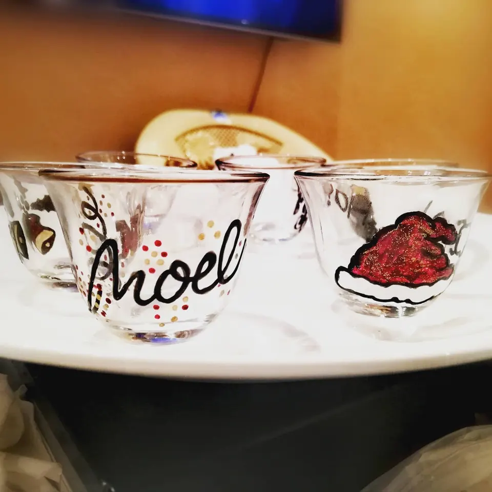 Chsitmas coffee cups set