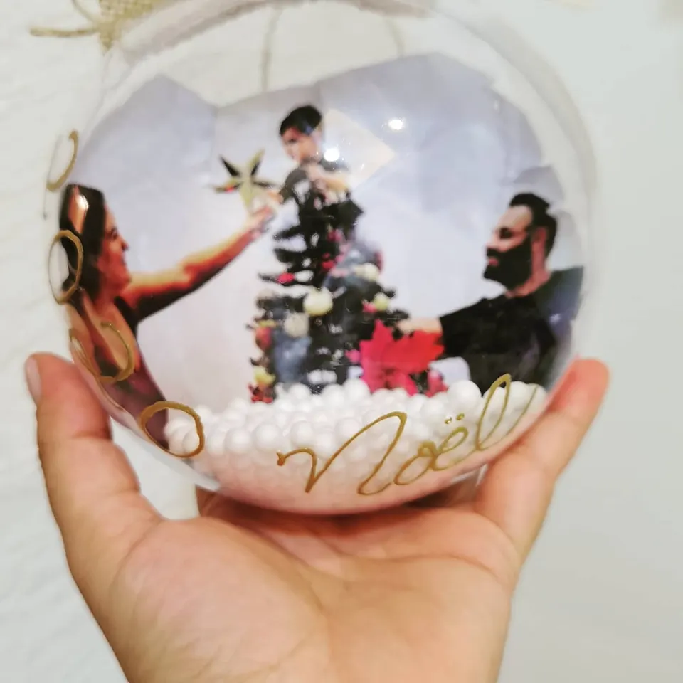 Christmas tree customized ornaments