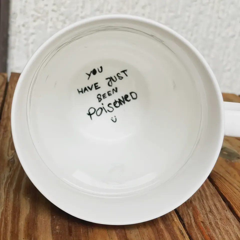 Hobby Mug: Inside Message