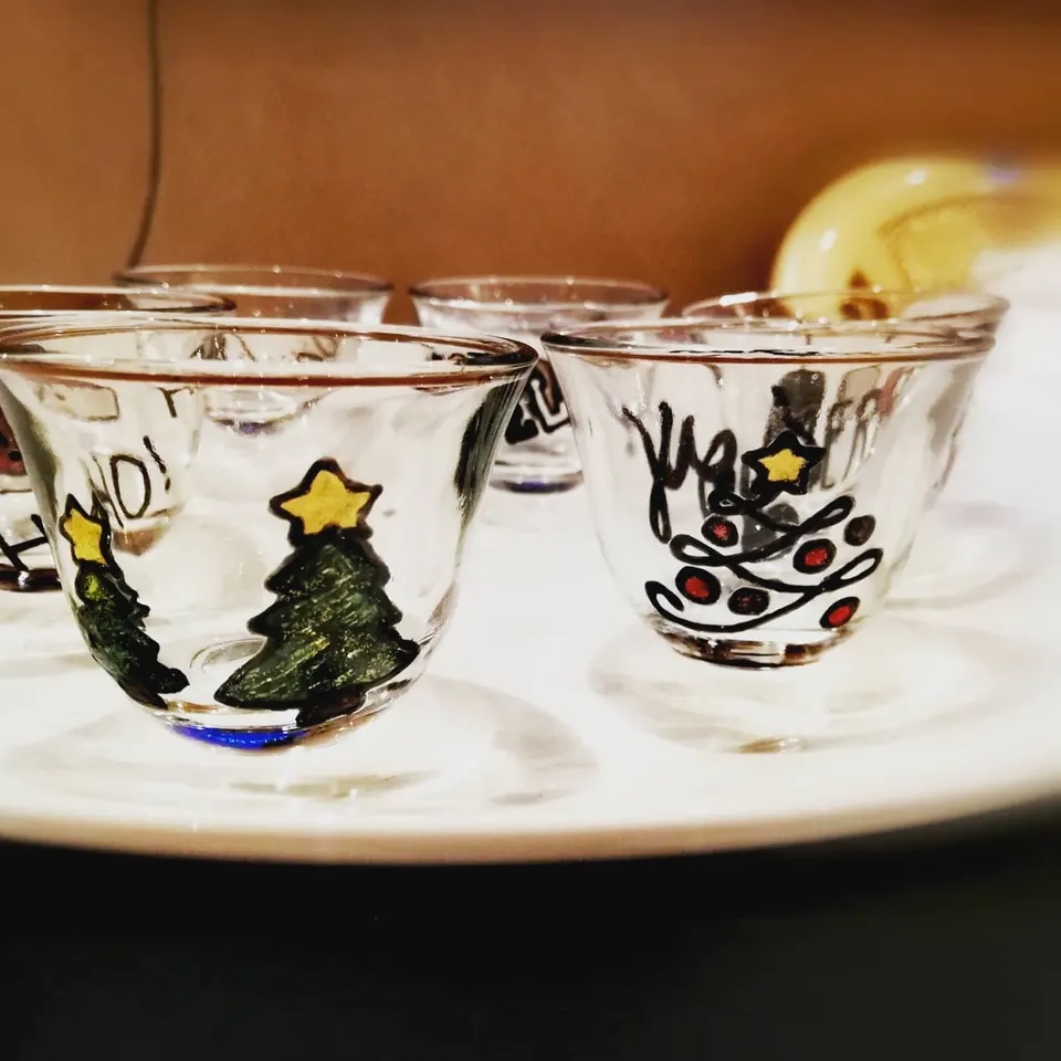 Chsitmas coffee cups set