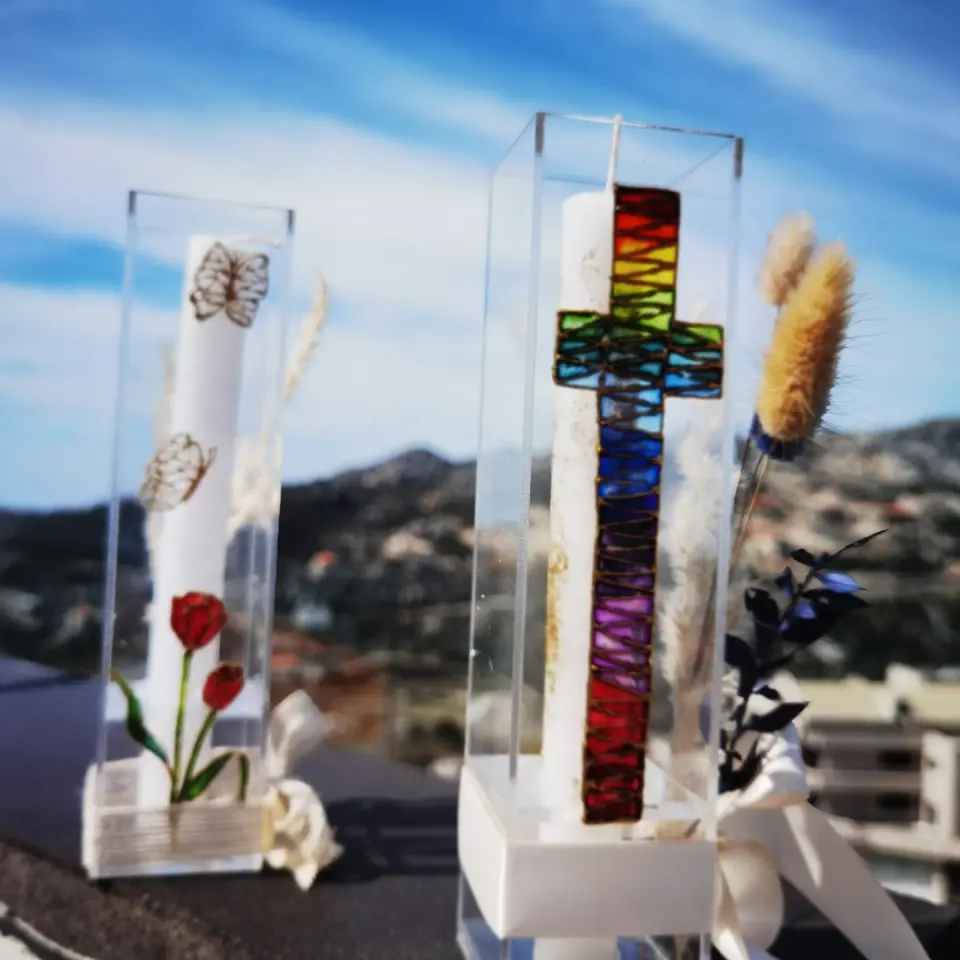 Palms Day Unique Candles
