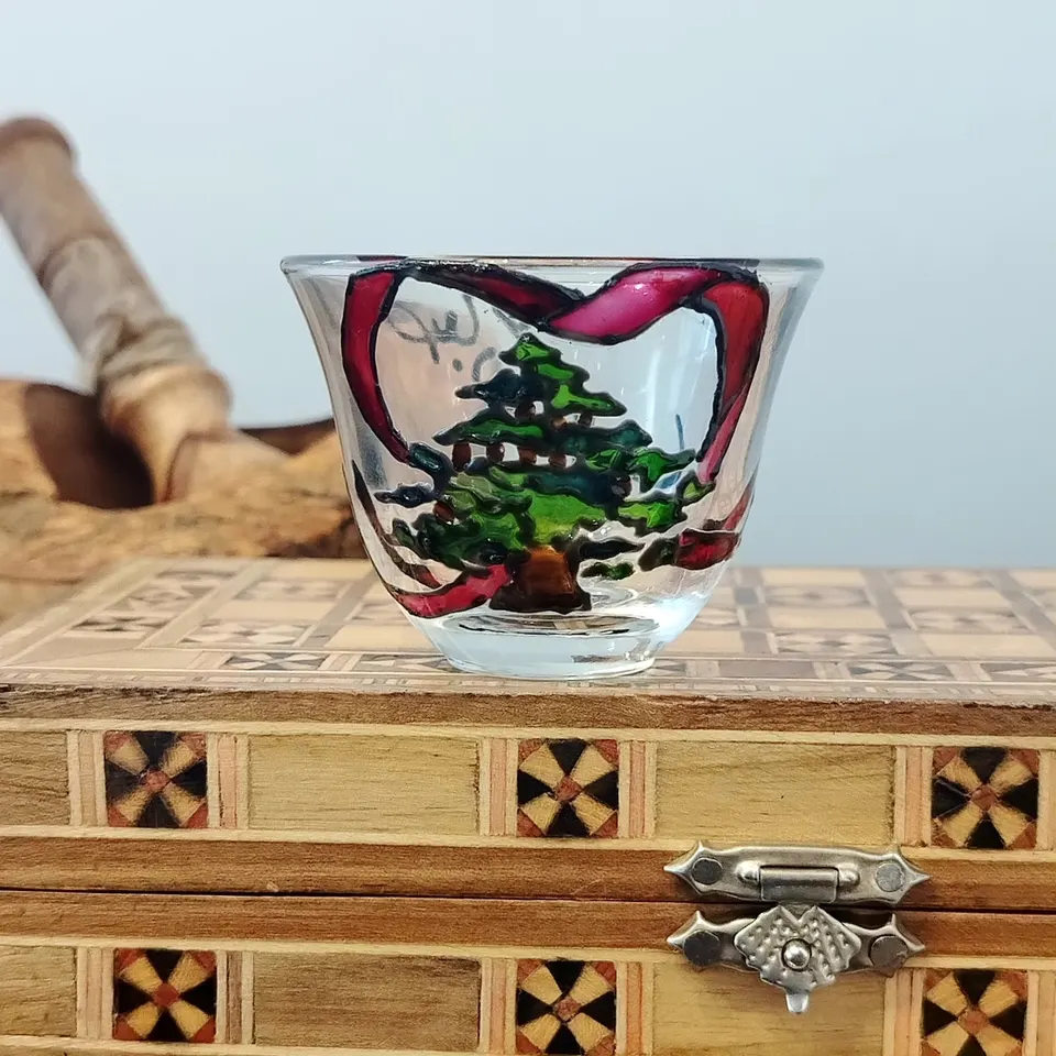 I Am Lebanese: Tarbouch Glass