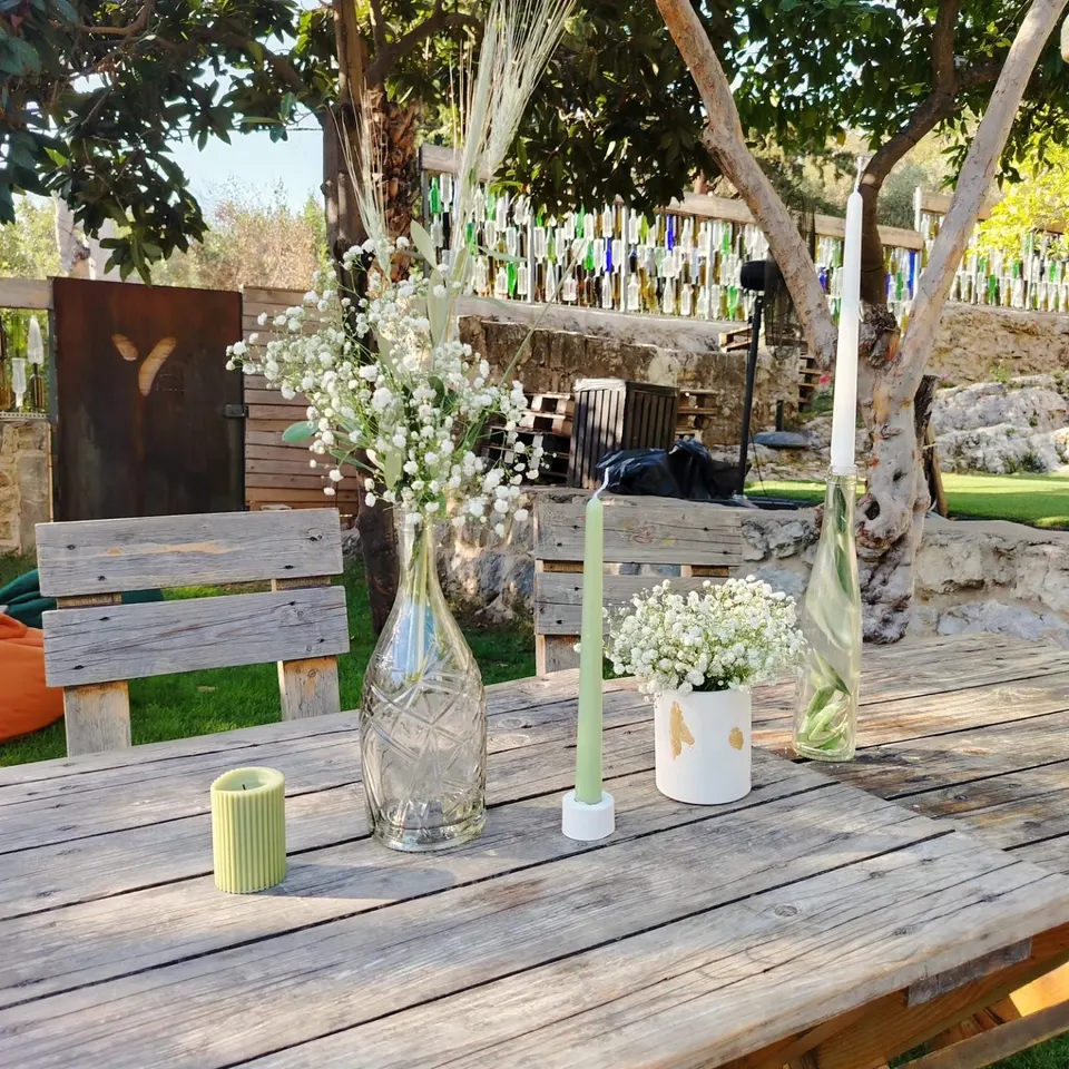 Garden Celebration Setup