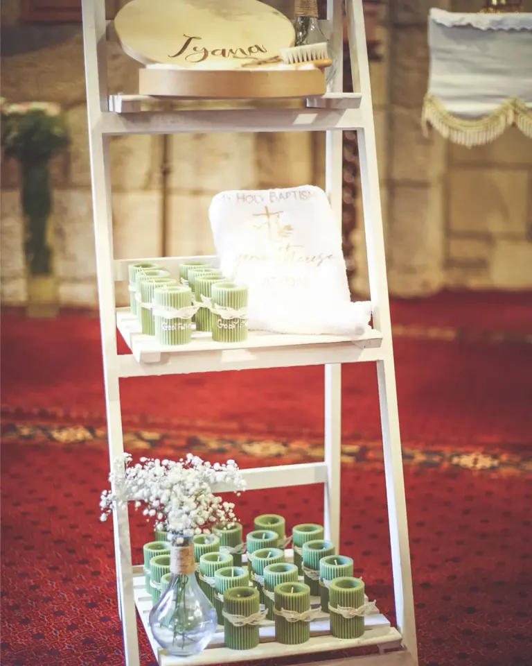 Baptism Favours Display