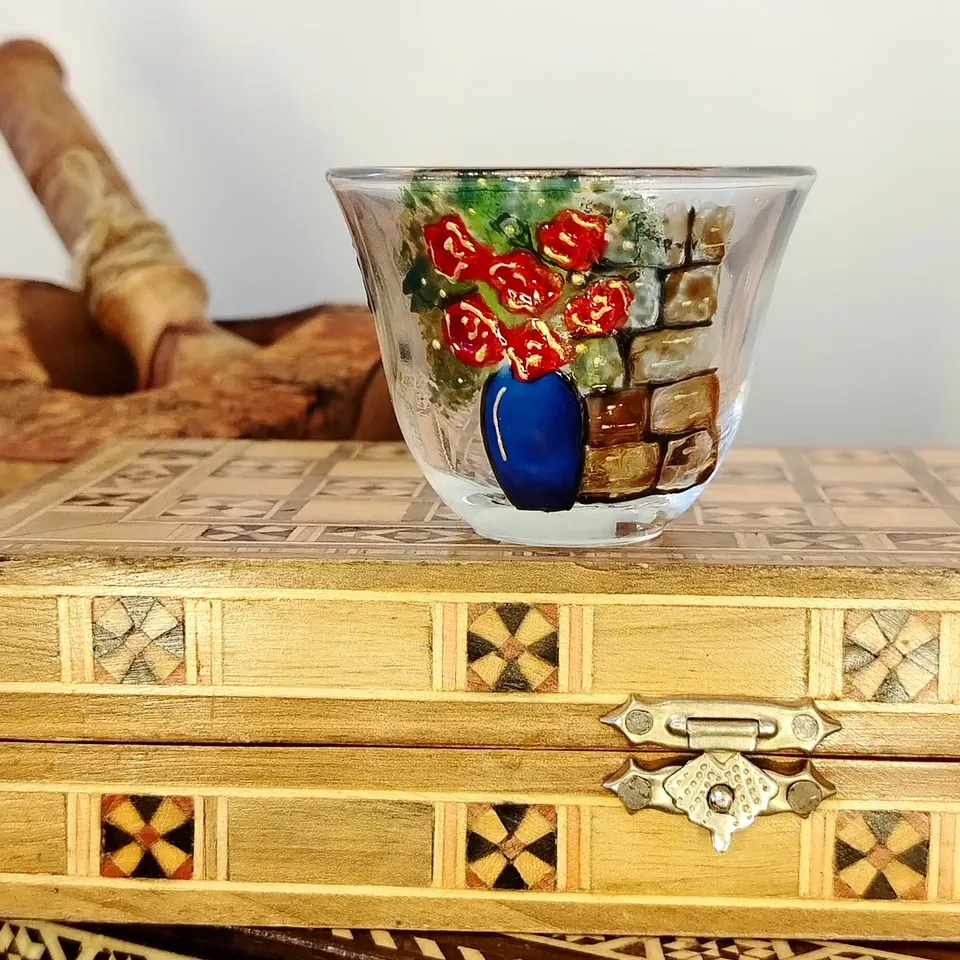 I Am Lebanese: Tarbouch Glass